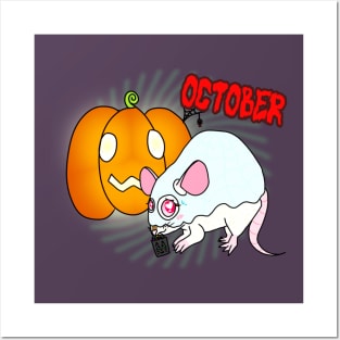 October Rat Posters and Art